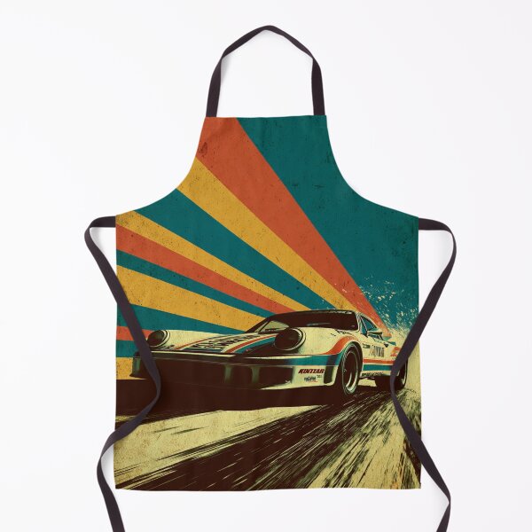 Item preview, Vintage Race Car Retro Sunburst Motorsport Fan designed and sold by NicolasGlowArt.