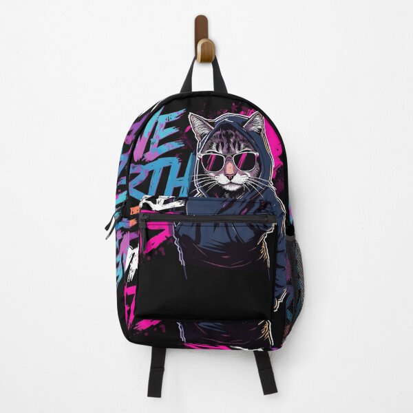 Item preview, Save Earth Pet More Cats Shirt – Funny Cat Lover Earth Day Tee, Eco Friendly Streetwear Cat Design designed and sold by MEAW MEAW RISKY CAT.