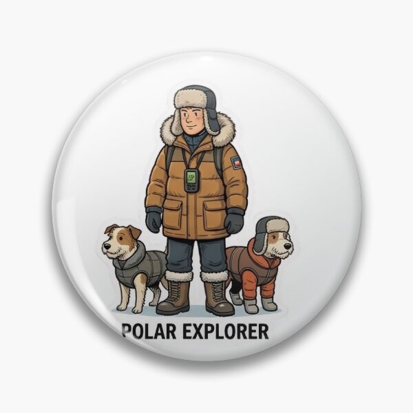 Item preview, Polar Explorer & Dogs - Arctic Adventure designed and sold by picpic2026.