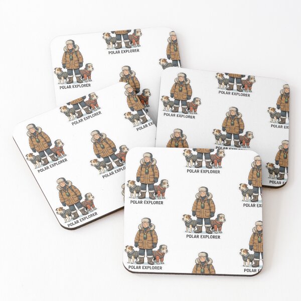 Item preview, Polar Explorer & Dogs - Arctic Adventure designed and sold by picpic2026.