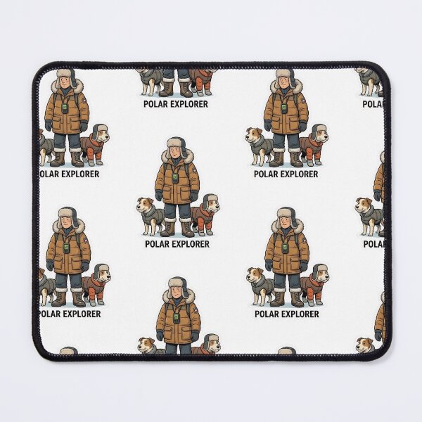 Item preview, Polar Explorer & Dogs - Arctic Adventure designed and sold by picpic2026.