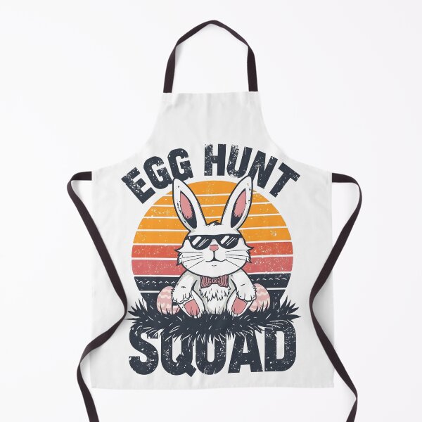 Item preview, Cool Easter Bunny Egg Hunt Squad Vintage Retro Easter Shirt designed and sold by MEAW MEAW RISKY CAT.