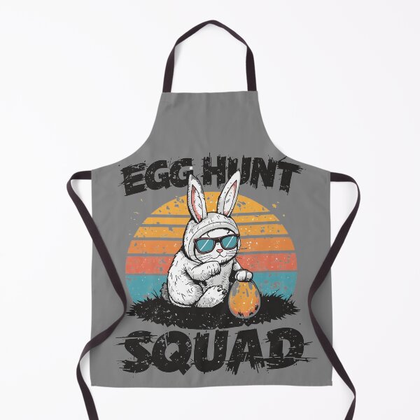 Item preview, Cool Easter Bunny Egg Hunt Squad Funny Vintage Easter Shirt designed and sold by MEAW MEAW RISKY CAT.