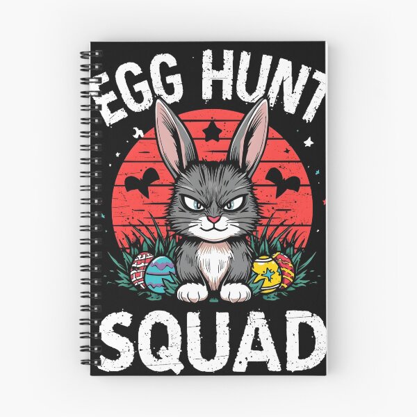Item preview, Funny Easter Bunny Cat Egg Hunt Squad Shirt designed and sold by MEAW MEAW RISKY CAT.