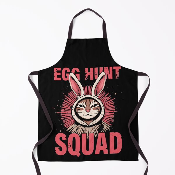 Item preview, Funny Egg Hunt Squad Cat Bunny Easter Shirt designed and sold by MEAW MEAW RISKY CAT.