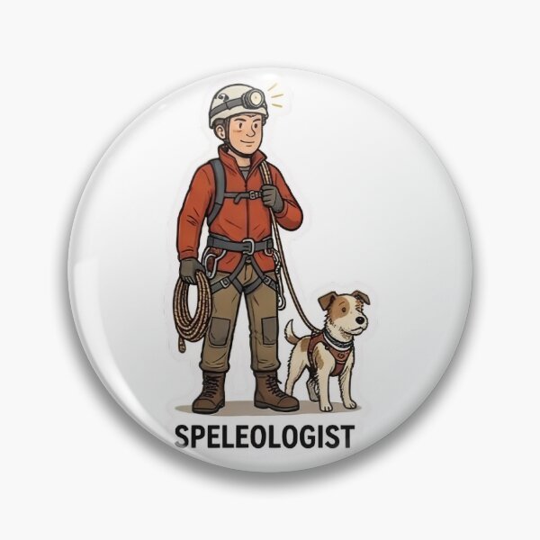 Item preview,  Caver & Explorer Dog - Underground Adventure designed and sold by picpic2026.