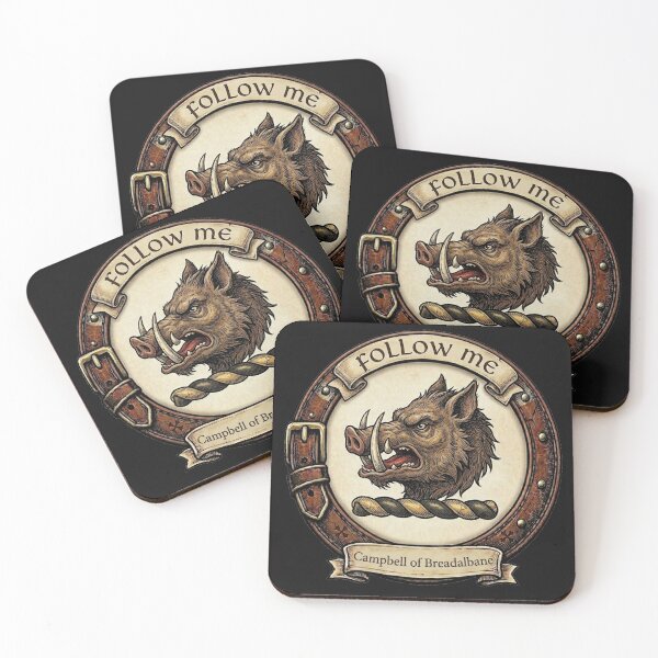 Item preview, Campbell of Breadalbane Crest designed and sold by BagTown Clans.