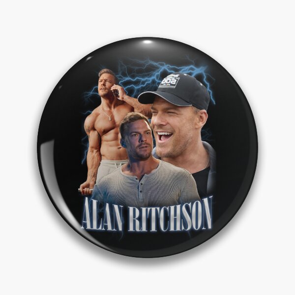 Item preview, Alan Ritchson Retro Style designed and sold by deluluhaze.