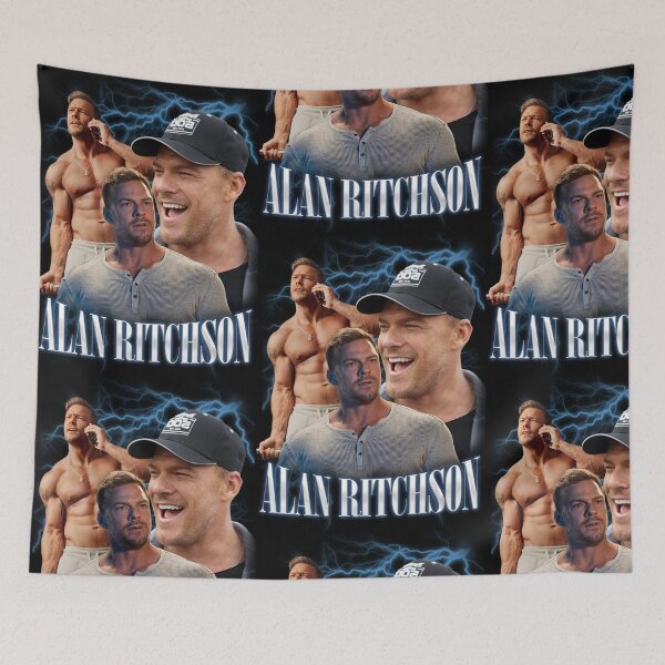 Item preview, Alan Ritchson Retro Style designed and sold by deluluhaze.