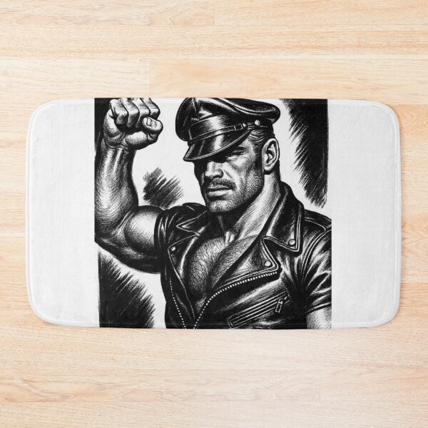 Item preview, Vintage Leather Legends Berlin Bikers Victorious Tom of Finland Tribute Graphic Design designed and sold by ItsAKinkThing.
