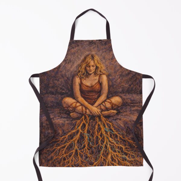 Item preview, Root Chakra Grounding: Mycelium Network & Earth Connection Art designed and sold by chihuahuashower.