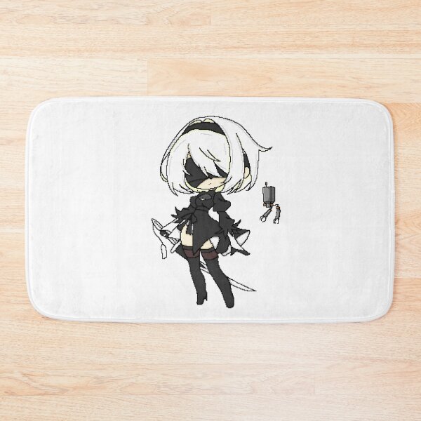 Item preview, YoRHa 2B Nier:Automata chibi pixel-art designed and sold by MiloBoo.
