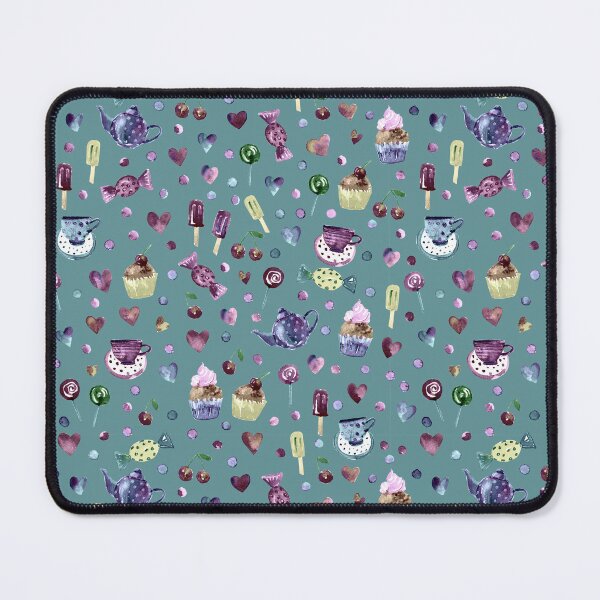 Item preview, Spring pattern with sweets and hearts designed and sold by bokasin.