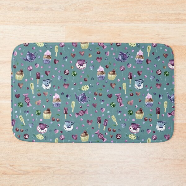 Item preview, Spring pattern with sweets and hearts designed and sold by bokasin.