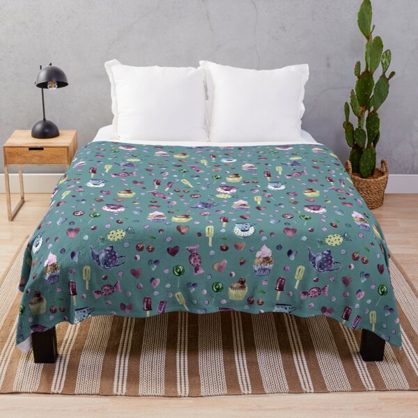 Item preview, Spring pattern with sweets and hearts designed and sold by bokasin.