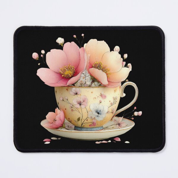 Item preview, floral mug designed and sold by designt1shirts.