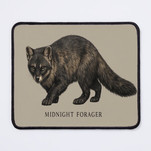 Item preview, MIDNIGHT FORAGER Nocturnal Mammal Hybrid Shirt designed and sold by POD DYNASTY.