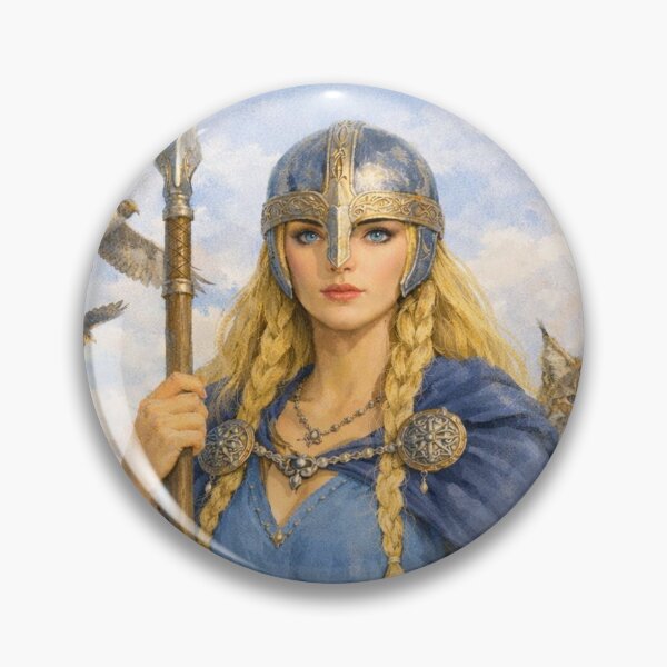 Item preview, Goddess Freyja: Seidr, Heathen, Norse Vanir Art designed and sold by chihuahuashower.