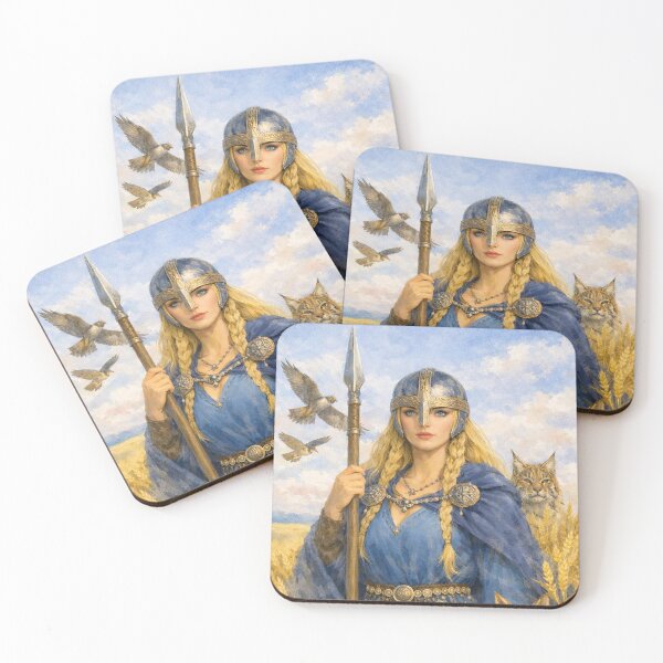 Item preview, Goddess Freyja: Seidr, Heathen, Norse Vanir Art designed and sold by chihuahuashower.
