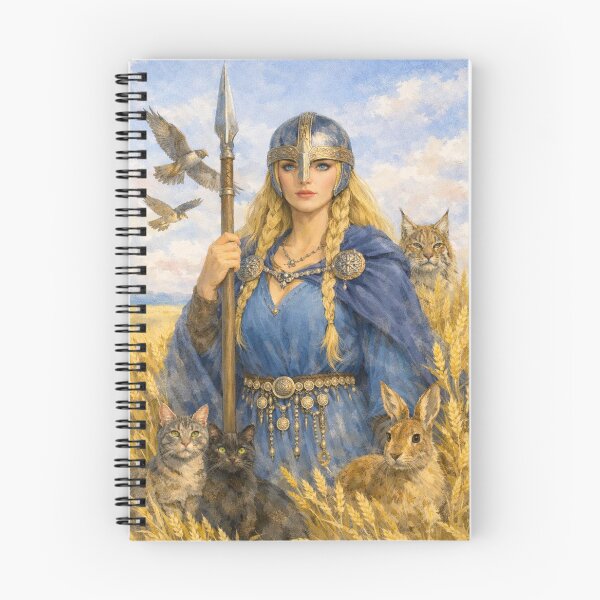 Item preview, Goddess Freyja: Seidr, Heathen, Norse Vanir Art designed and sold by chihuahuashower.