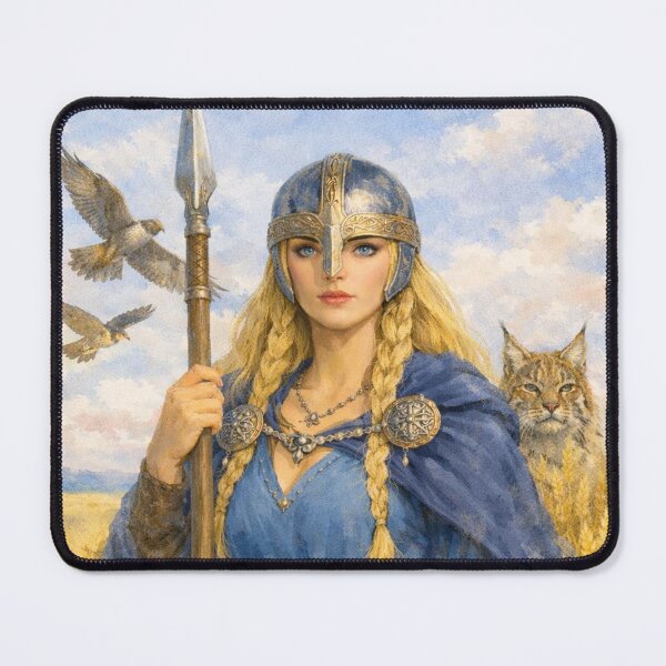 Item preview, Goddess Freyja: Seidr, Heathen, Norse Vanir Art designed and sold by chihuahuashower.