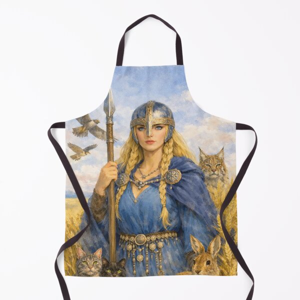 Item preview, Goddess Freyja: Seidr, Heathen, Norse Vanir Art designed and sold by chihuahuashower.