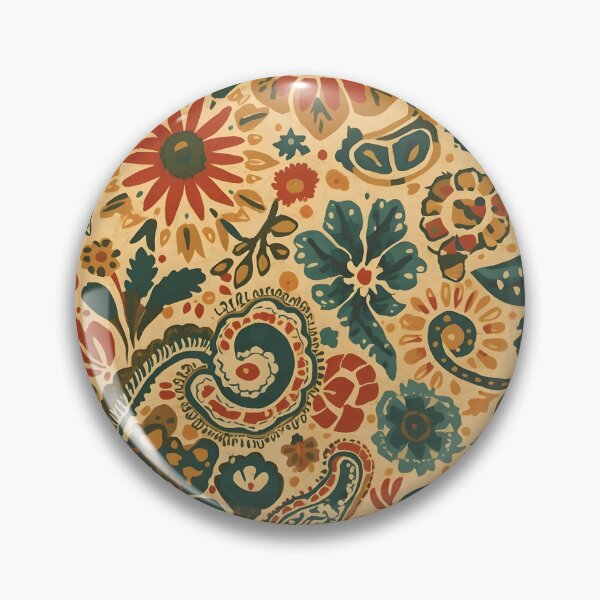 Artikelvorschau, Boho Paisley Vintage Orient Muster All-Over Print entworfen und verkauft von NK-Studios .