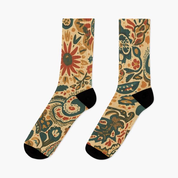 Artikelvorschau, Boho Paisley Vintage Orient Muster All-Over Print entworfen und verkauft von NK-Studios .