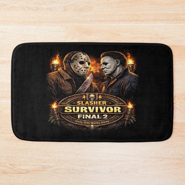 Item preview, Slasher Survivor Final 2 Horror Parody Funny Showdown Shirt designed and sold by GhostDawgs.