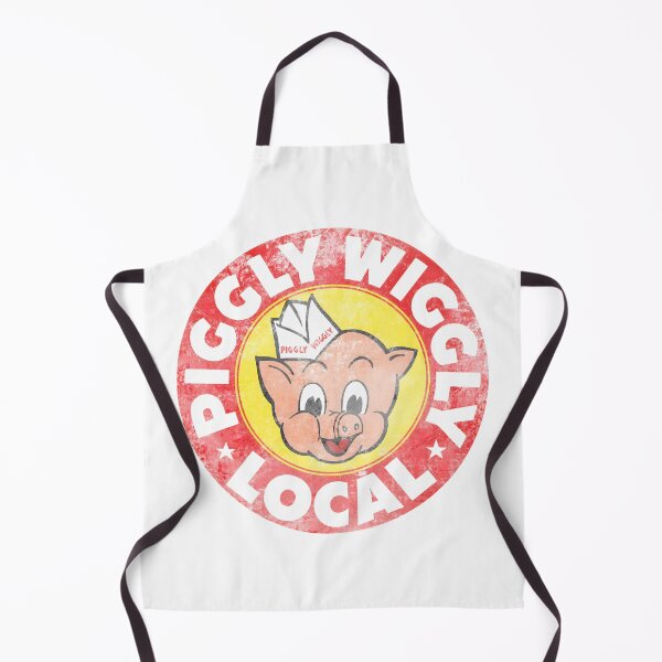 Item preview, Vintage Piggly Wiggley Iconic Americana Southern Retro Supermarket Novelty Pig designed and sold by BuyShirtsOnline.