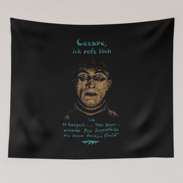 Item preview, The Somnambulist The Cabinet Of Dr. Caligari Cesare Distressed designed and sold by Power Up Prints.