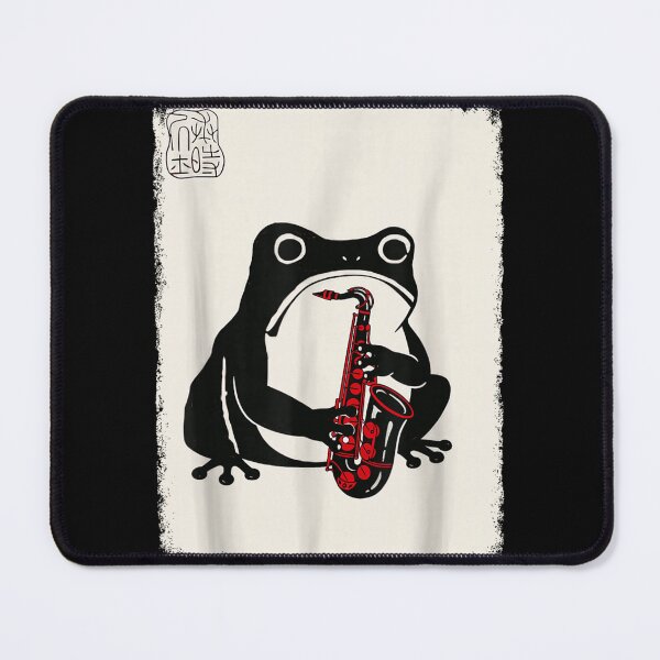 Item preview, Funny Frog Playing Saxophone Cute Music Lover Jazz Shirt designed and sold by EricCotanori.