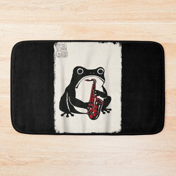 Item preview, Funny Frog Playing Saxophone Cute Music Lover Jazz Shirt designed and sold by EricCotanori.