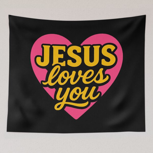 Item preview, Jesus Loves You designed and sold by plushism.