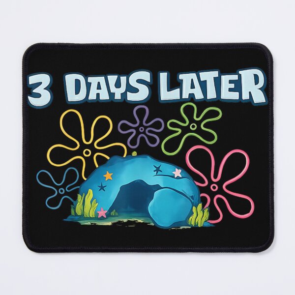Item preview, 3 Days Later Funny Cartoon Meme Time Passing Humor Shirt designed and sold by EricCotanori.