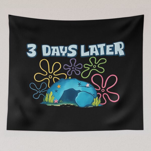 Item preview, 3 Days Later Funny Cartoon Meme Time Passing Humor Shirt designed and sold by EricCotanori.