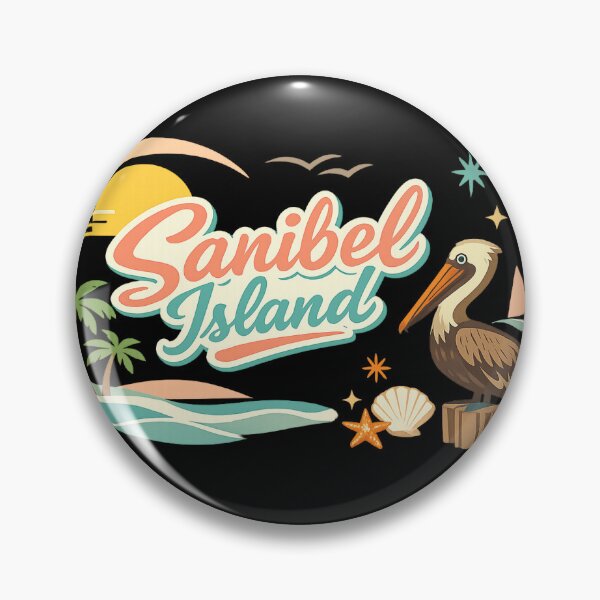 Item preview, Sanibel Island Florida designed and sold by Broken Antler Designs .