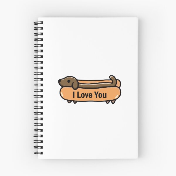 Item preview, i love you hot dog  designed and sold by designing01Ar3.