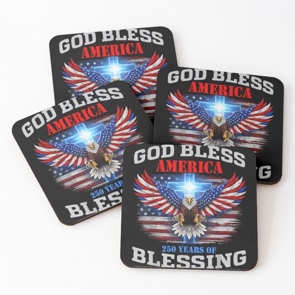Item preview, God Bless America 250 Years Christian Patriotic Eagle Shirt designed and sold by EricCotanori.