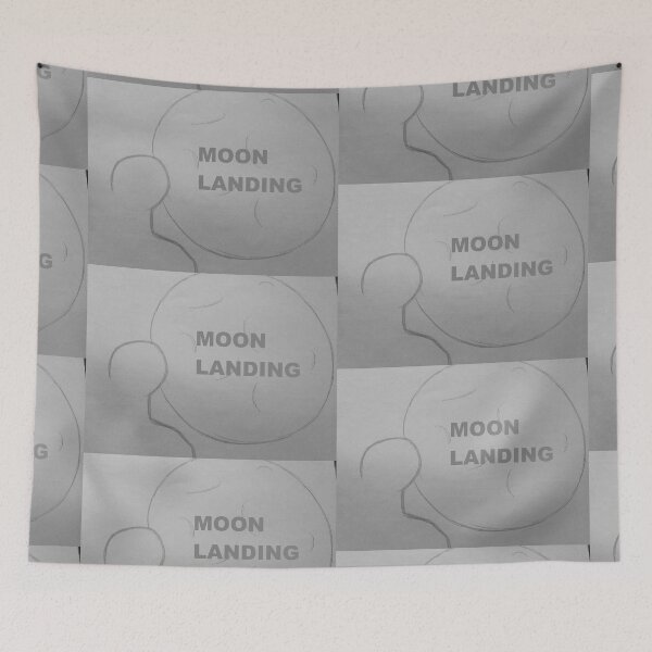 Item preview, MOON LANDING designed and sold by fluffystuffyness.