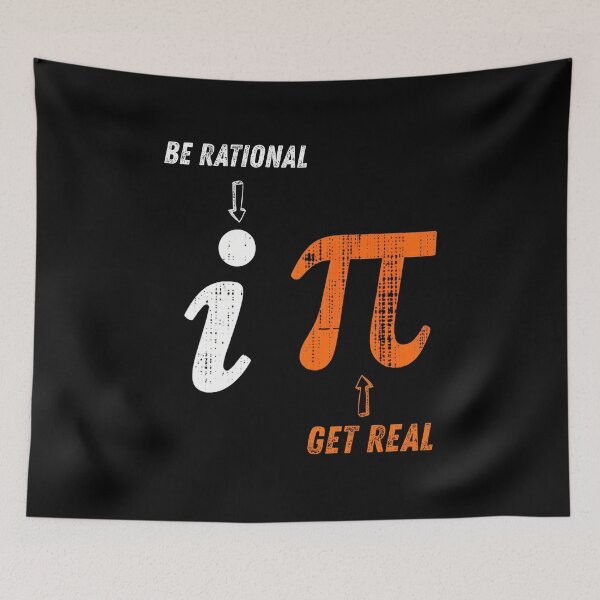 Item preview, Be Rational Get Real, Gift For Mathematics Teacher, Funny Math , Mathematics Lovers, Math Symbols Design, Mathematician designed and sold by DoodleUrban.
