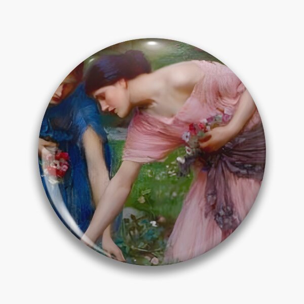 Item preview, Pre-Raphaelite Floral Maidens Art | Romantic Cottagecore Women Gathering Flowers | Vintage Dreamy Aesthetic  designed and sold by EmiliaBassano.