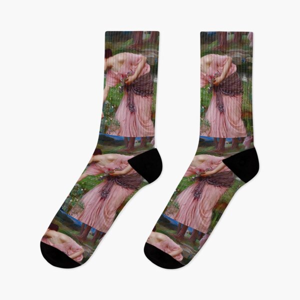 Item preview, Pre-Raphaelite Floral Maidens Art | Romantic Cottagecore Women Gathering Flowers | Vintage Dreamy Aesthetic  designed and sold by EmiliaBassano.