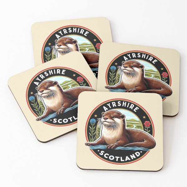 Item preview, Ayrshire, Scotland - Sea Otter designed and sold by Myra365Art.