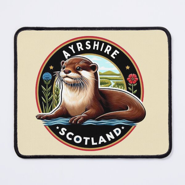 Item preview, Ayrshire, Scotland - Sea Otter designed and sold by Myra365Art.