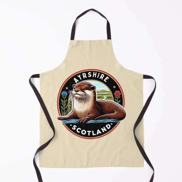 Item preview, Ayrshire, Scotland - Sea Otter designed and sold by Myra365Art.