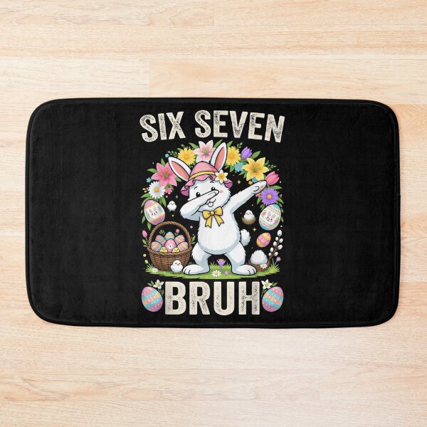 Item preview, Six Seven Bruh Funny Easter Bunny Dabbing Cute Spring Shirt designed and sold by EricCotanori.