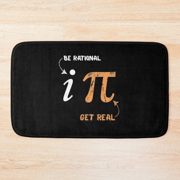 Item preview, Be Rational Get Real, Gift For Mathematics Teacher, Funny Math , Mathematics Lovers, Math Symbols Design, Mathematician designed and sold by DoodleUrban.