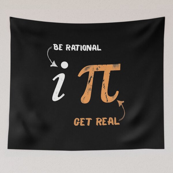 Item preview, Be Rational Get Real, Gift For Mathematics Teacher, Funny Math , Mathematics Lovers, Math Symbols Design, Mathematician designed and sold by DoodleUrban.