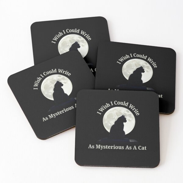 Item preview, I Wish I Could Write As Mysterious As A Cat designed and sold by ActOutTees.